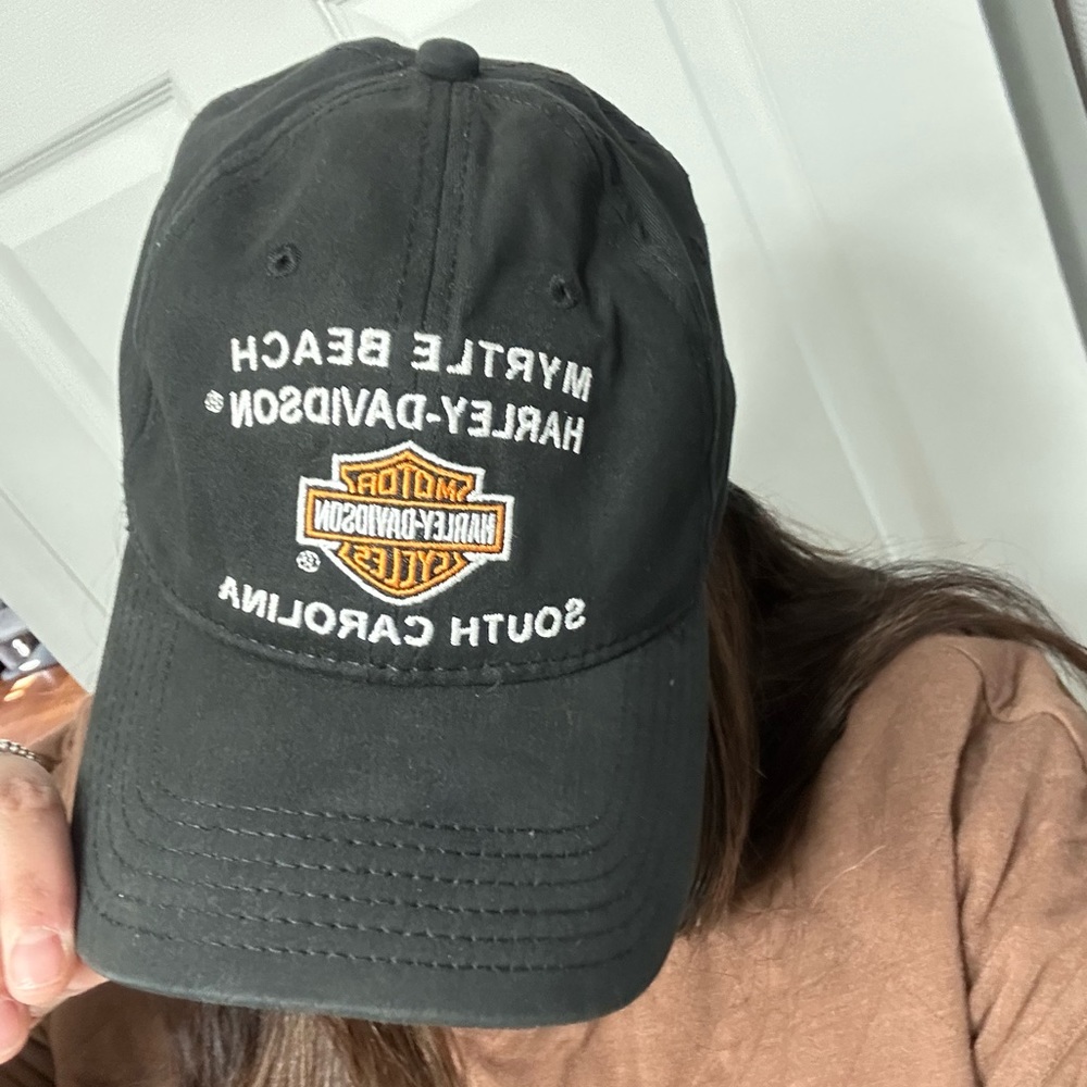Harley-Davidson Myrtle Beach South Carolina A Flex Hat One Size Fit Most